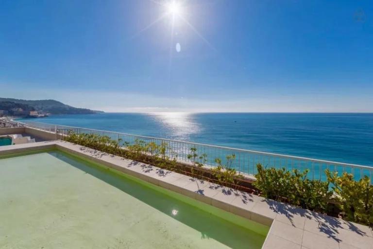 Le Royal, Spacious Seaside Apartment Rooftop And Pool Nice Luaran gambar